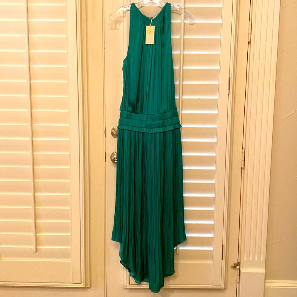 NWT Gorgeous RAMY BROOK Dress Sz M.  Beautiful Emerald Green